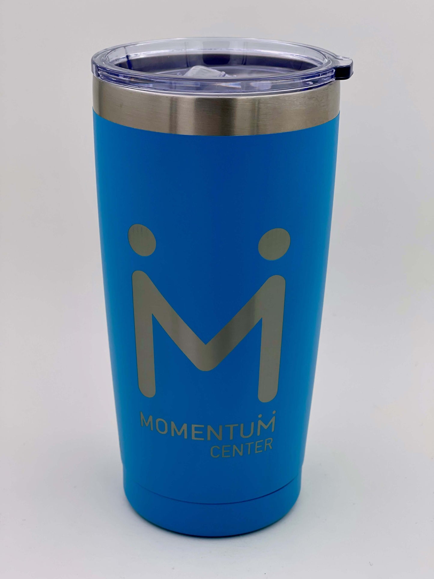 Custom engraved 20oz stainless steel tumbler with logo