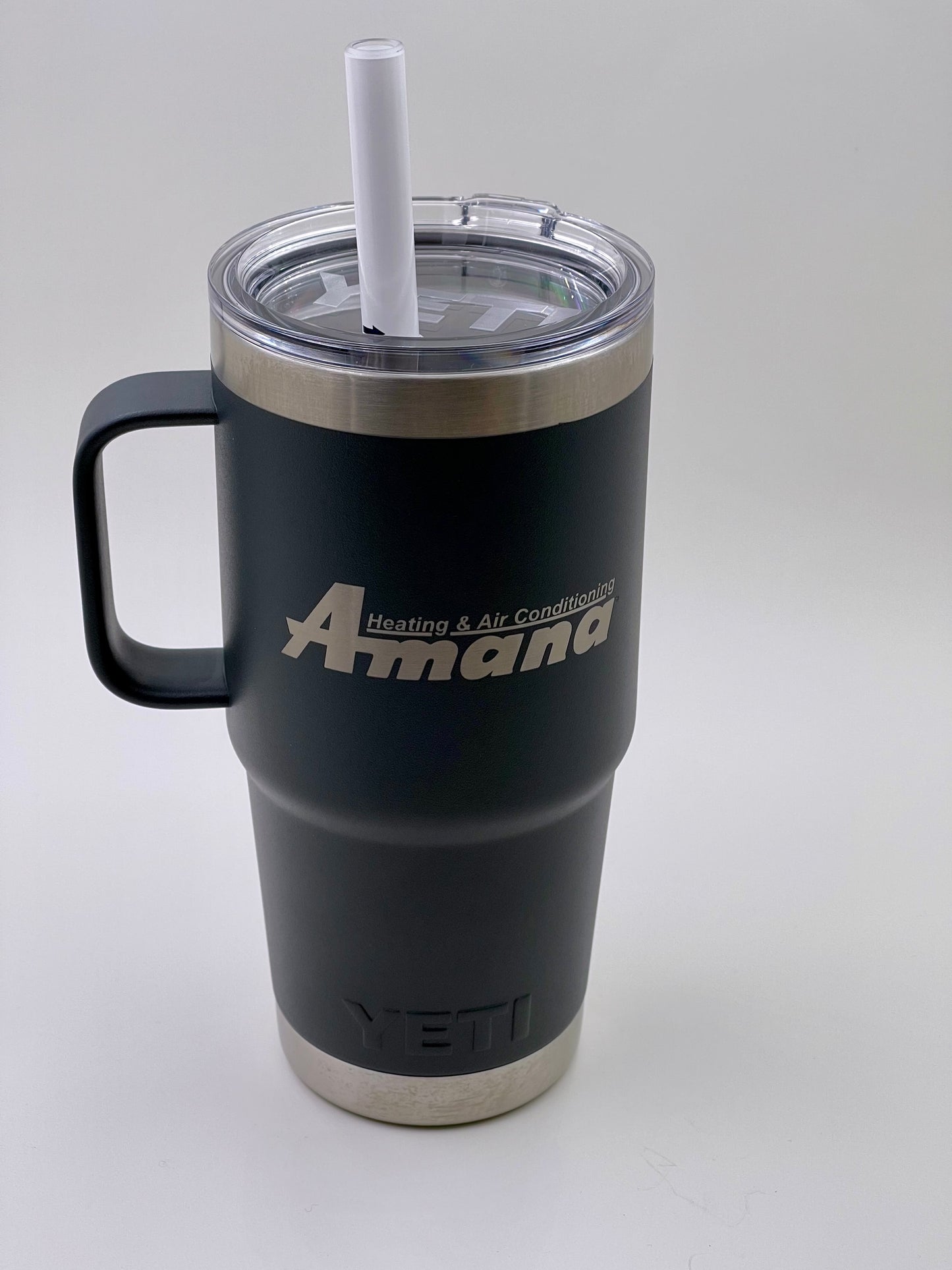 Laser Engraved Tumbler with Custom Text or Logo Design