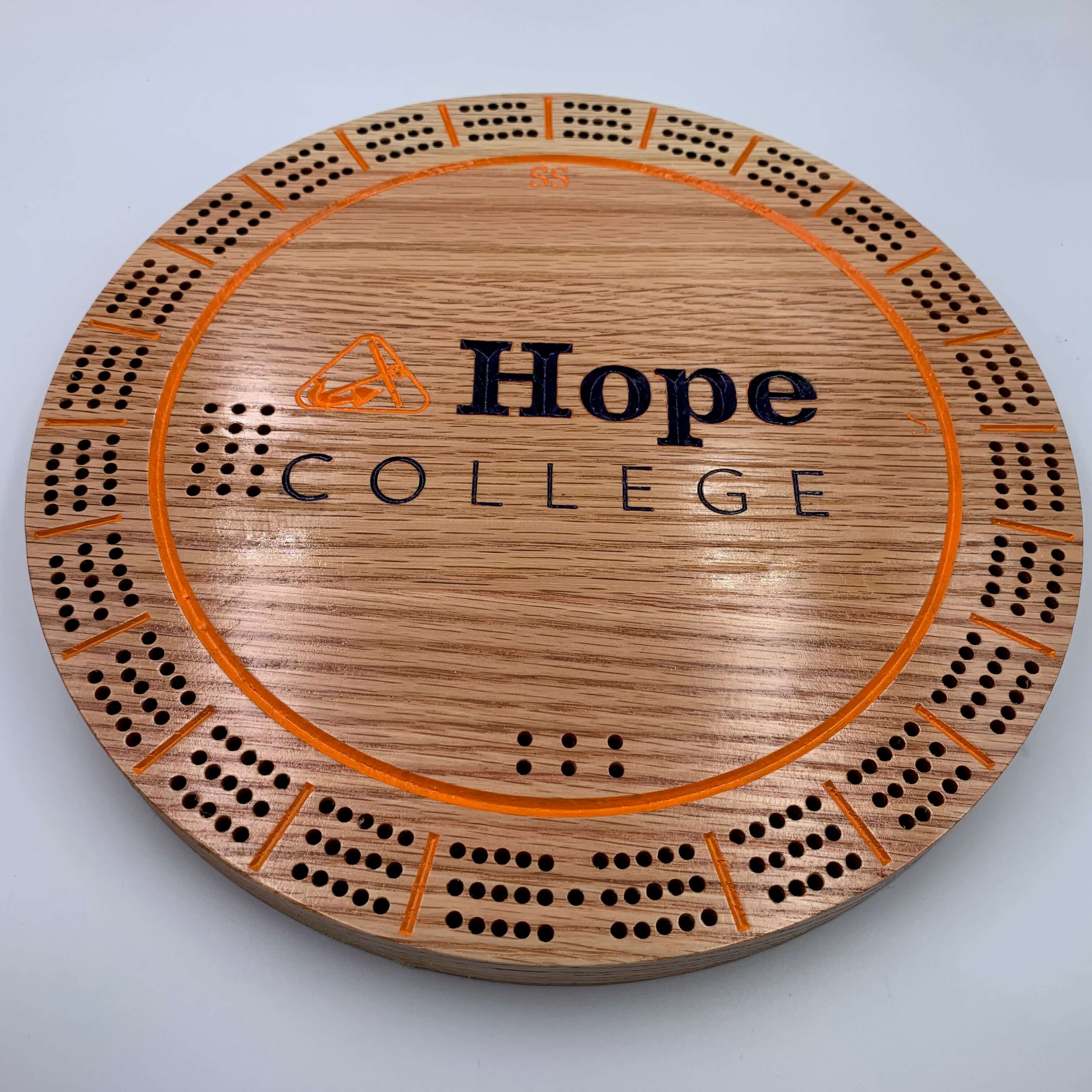 Custom Logo Cribbage Board online