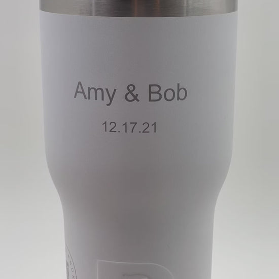 Custom Laser Engraved 20oz RTIC Tumbler video