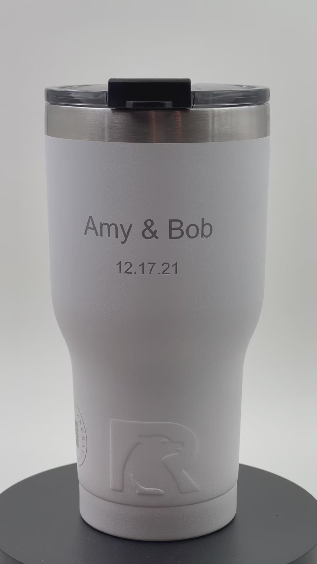 Custom Laser Engraved 20oz RTIC Tumbler video