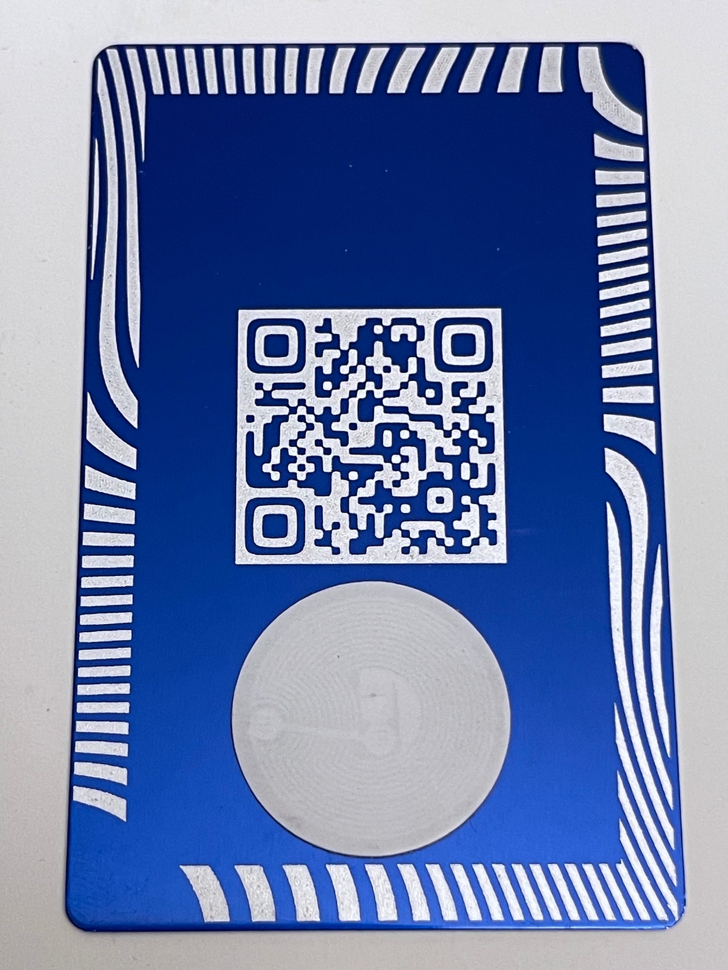 Custom Metal Business Card with NFC chip